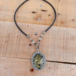 Tiger Stripe Necklace